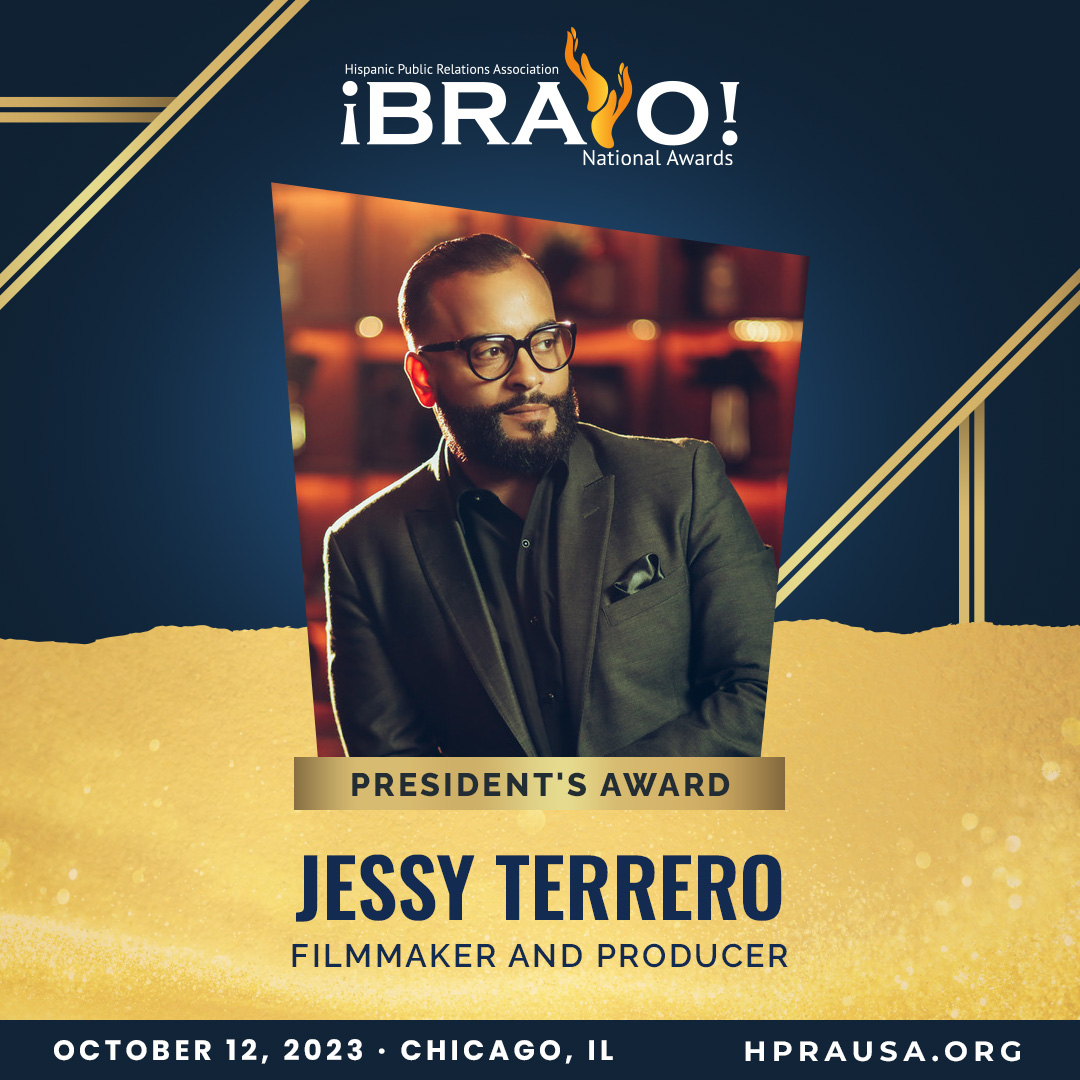 Jessy Terrero will be the recipient of the 2023 ¡BRAVO! Awards President’s Award